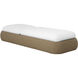 Barcelona Natural / Stinson White Outdoor Lounger